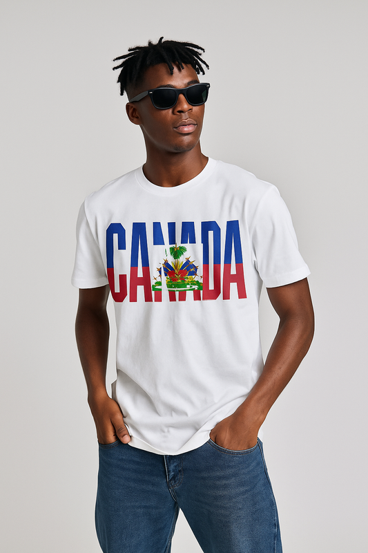 Zoe Pound "Canada" Haitian Print Shirt