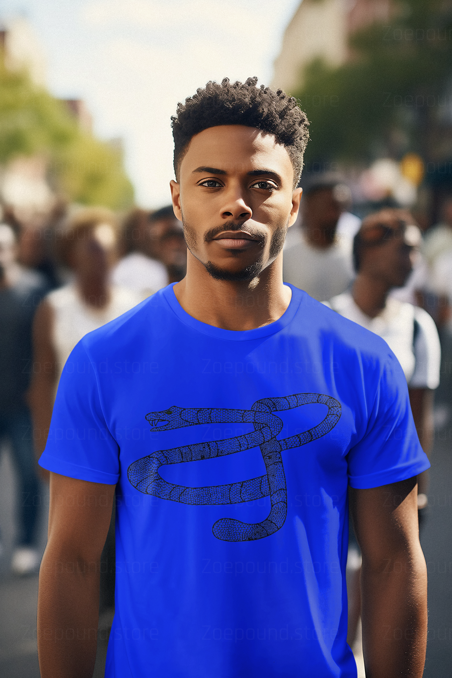 Striking ZP Snake Graphic T-Shirt