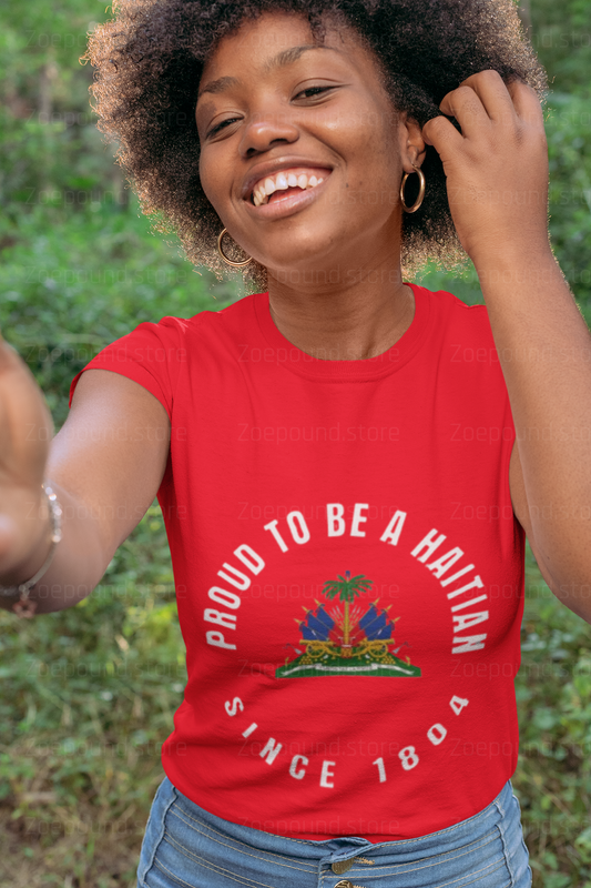 Proud to Be a Haitian T-Shirt