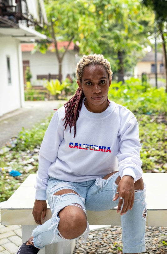 Zoe Pound "California" Haitian Print Shirt