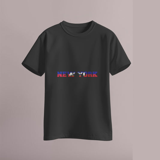 Zoe Pound "New York" Haitian Print Shirt